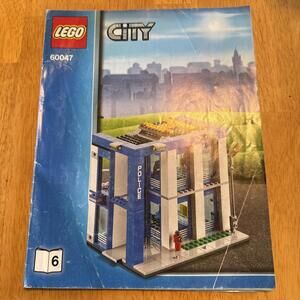 Lego 60047 City: Police Station Instructions ONLY  Manuals - Retired